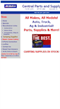 Mobile Screenshot of centralpartsandsupply.com